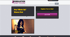 Desktop Screenshot of humiliationchatroom.com